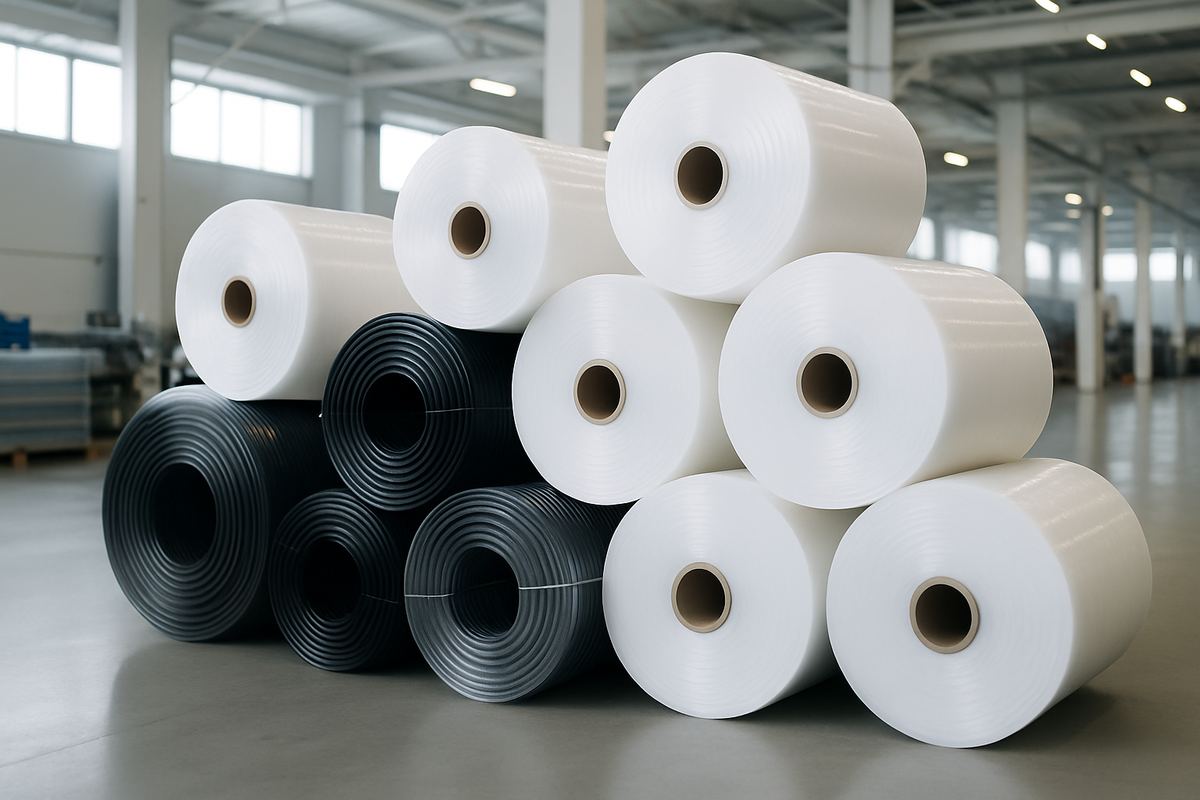 Bobinas de film plastico industrial